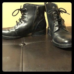 Born ankle lace up boots